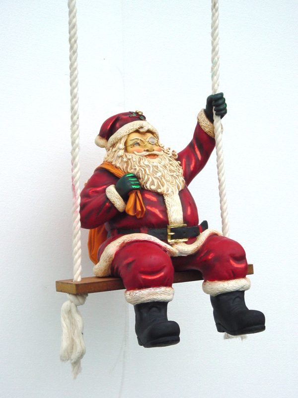 SANTA CLAUS ON SWING