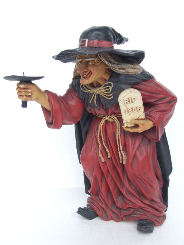 WITCH STANDING CANDLE HOLDER