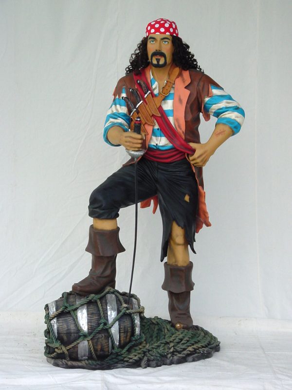 PIRATE W/ BARREL