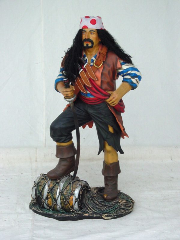 PIRATE W/ BARREL