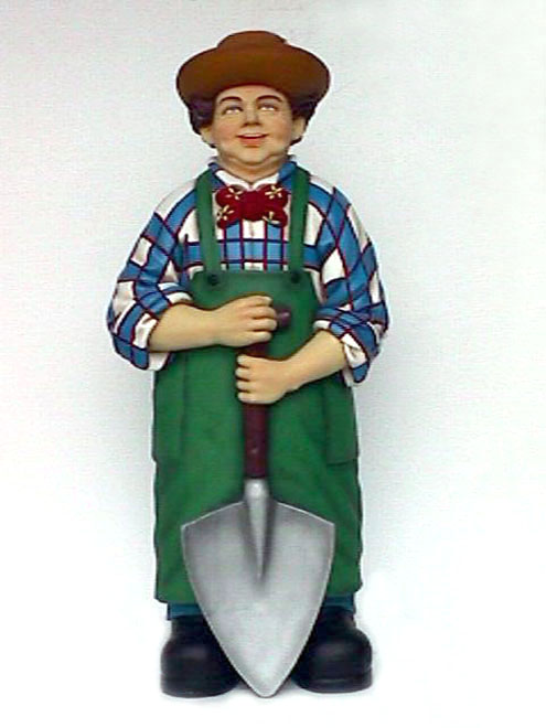GARDENER MALE W/ RAKE