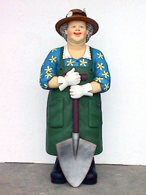 GARDENER FEMALE W/ SPADE