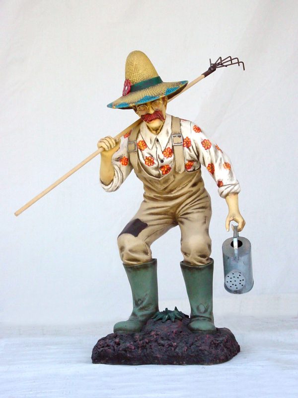 GARDENER MALE W/ RAKE