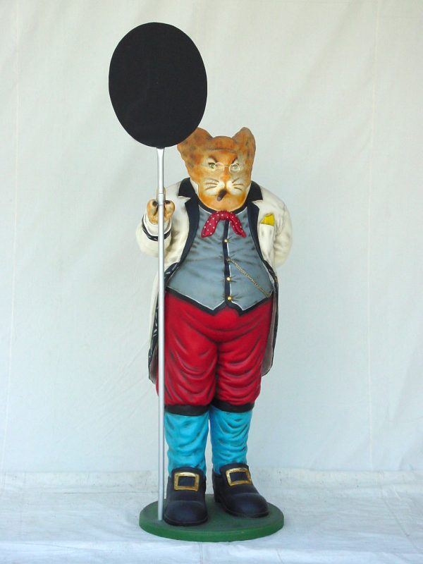 RABBIT STANDING WITH ADV. PLATE (6FT)