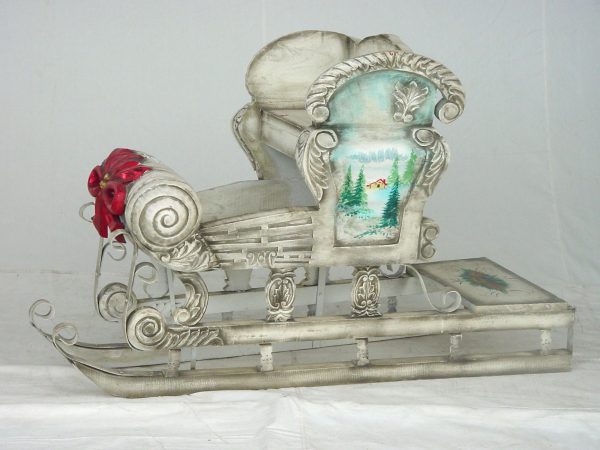 Snow Wagon with Ribbon