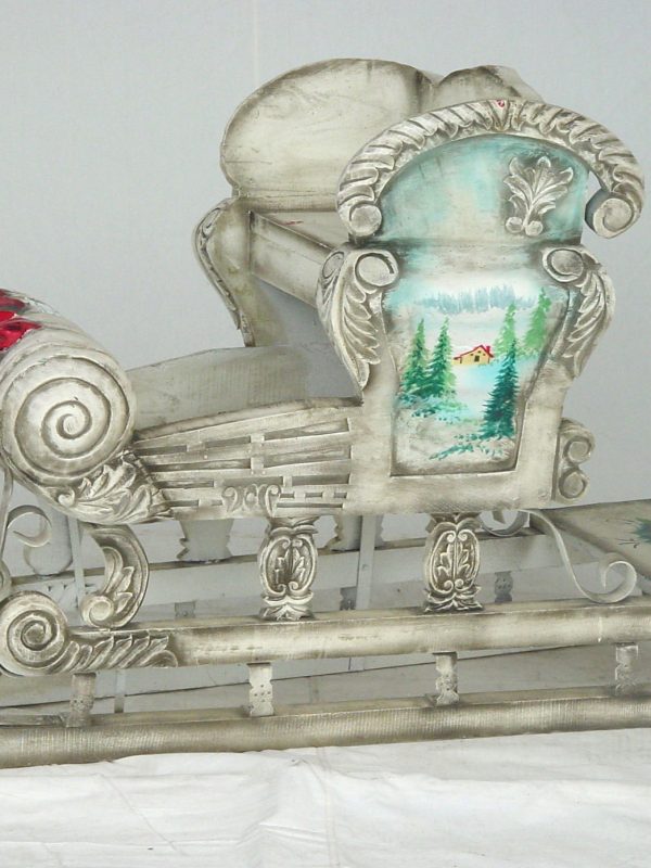 Snow Wagon with Ribbon