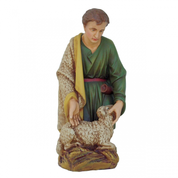 Boy Shepherd with Sheep