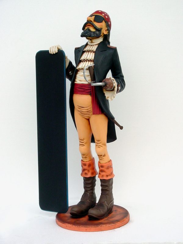 PIRATE WITH MENU (5.5FT)