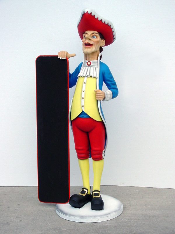ENGLISH BUTLER WITH MENU (5.5FT)
