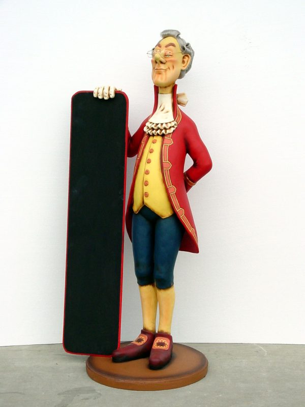 FUNNY BUTLER WITH MENU (5.5FT)