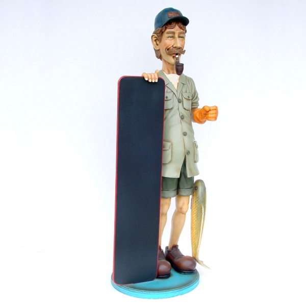 Fisherman with Menu