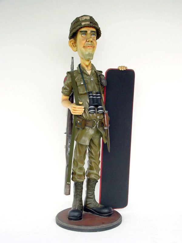 SOLDIER WITH MENU