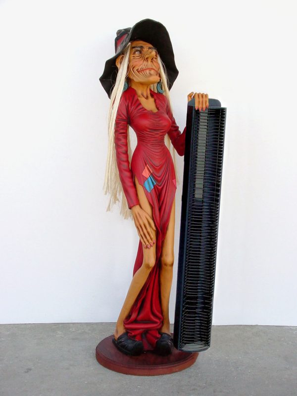 SKINNY WITCH WAITRESS CD-RACK