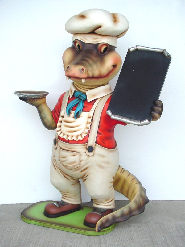CROCODILE WITH MENU (6FT)