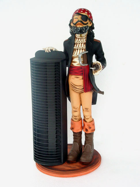 PIRATE BUTLER CD RACK
