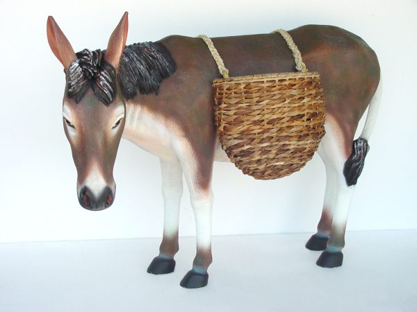 DONKEY WITH BASKETS