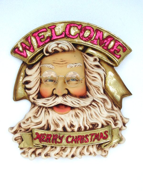 SANTA WELCOME SIGN