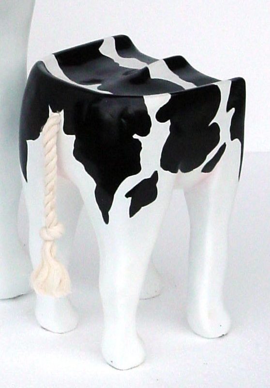 COW ANIMAL STOOL (SMALL)