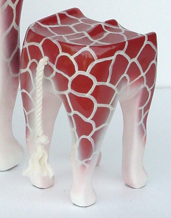 GIRAFFE ANIMAL STOOL (SMALL)