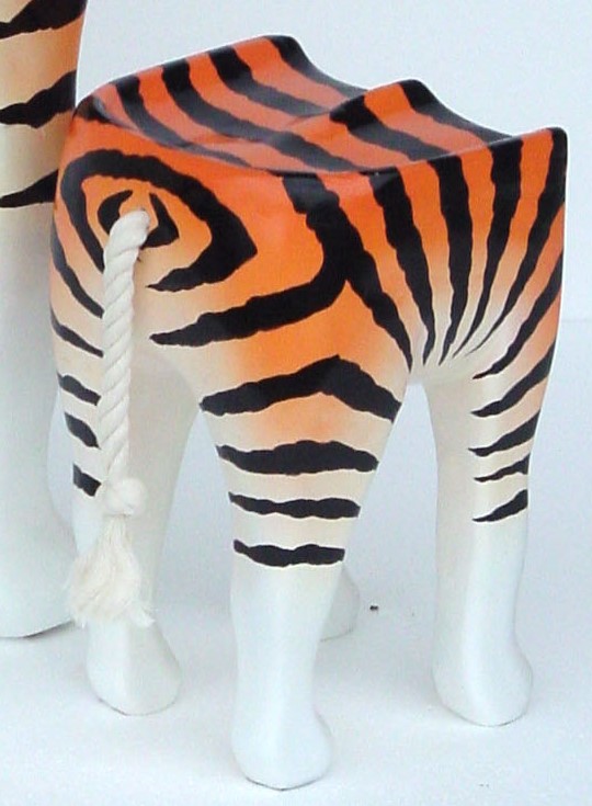 TIGER ANIMAL STOOL (SMALL)