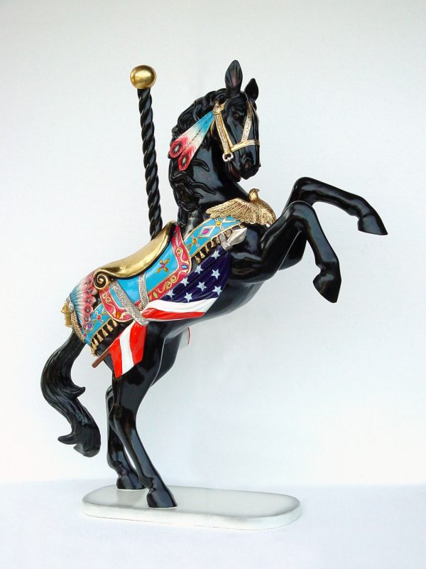 CAROUSEL HORSE PRANCING (5.5FT)