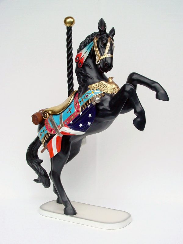 CAROUSEL HORSE PRANCING (W/OUT INDIAN HEAD)