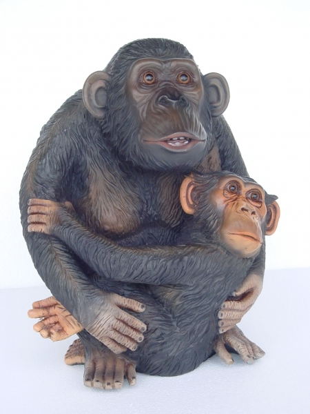 MONKEY WITH BABY (Small)