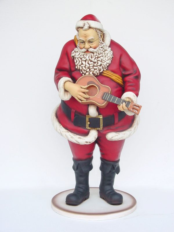 SANTA CLAUS WITH GUITAR