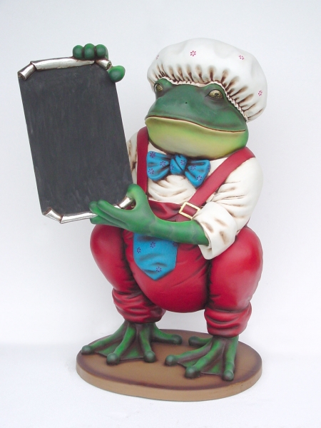 FROG WITH MENU