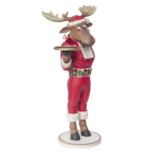 Funny Christmas Moose Butler