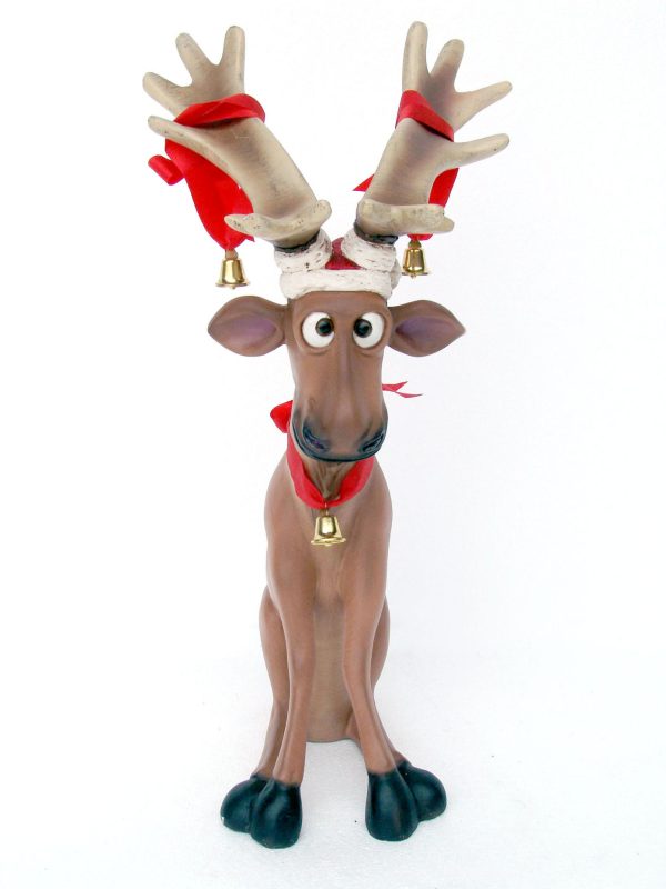 Funny Reindeer Sitting (Mini)