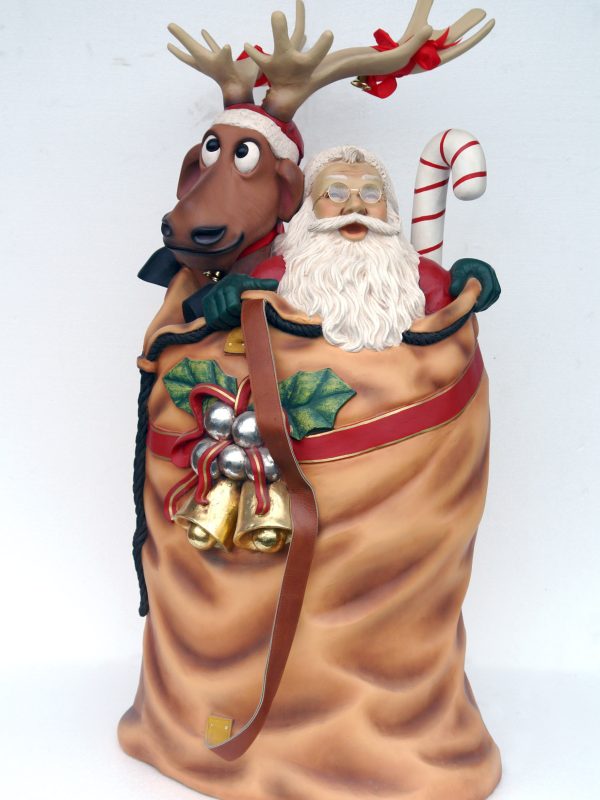 Santa Claus in Sack
