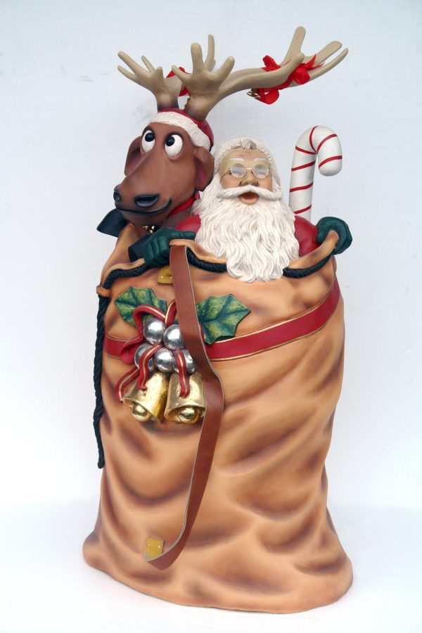 Santa Claus in Sack