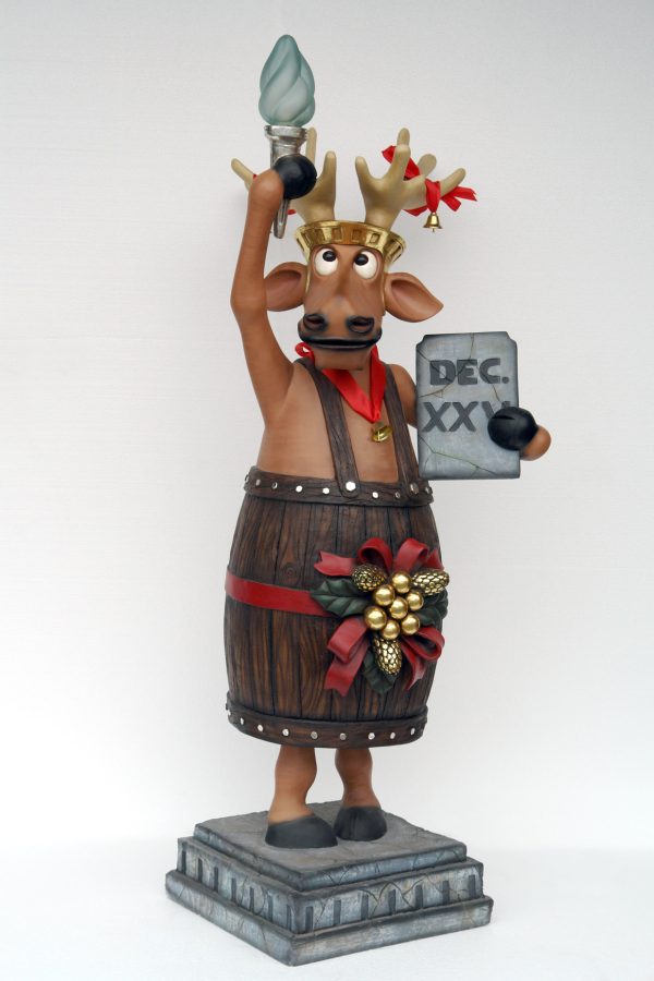 Funny Reindeer Liberty