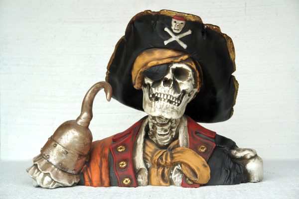 SKULL HEAD – CAPTAIN HOOK