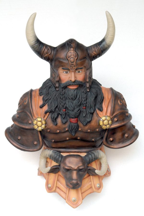 FIGURE HEAD – VIKING MALE