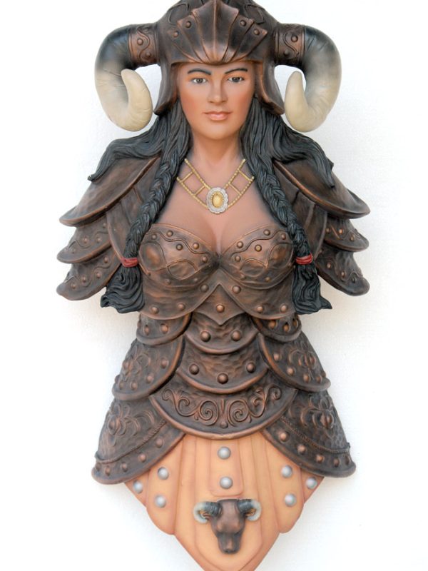 FIGURE HEAD – VIKING FEMALE