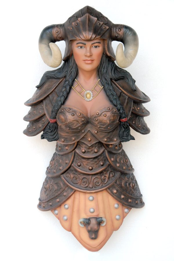 FIGURE HEAD – VIKING FEMALE