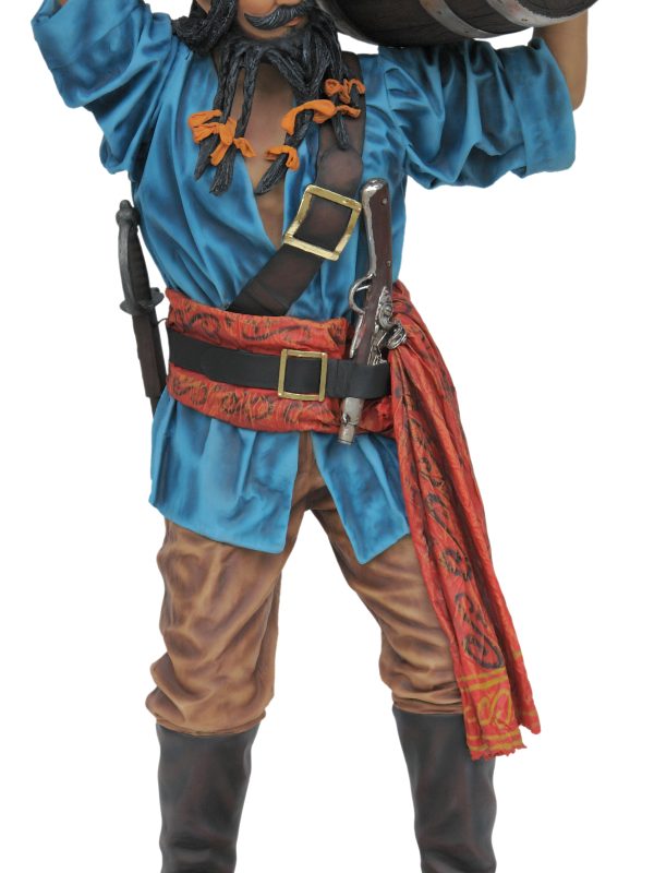 CHINESE PIRATE WITH BARREL