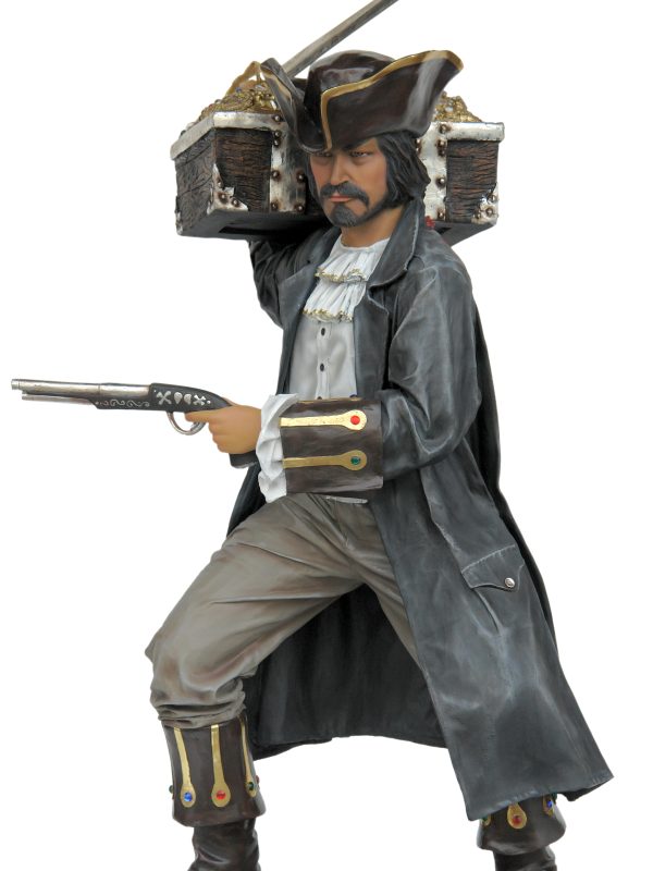 BUCCANEER WITH TREASURE BOX