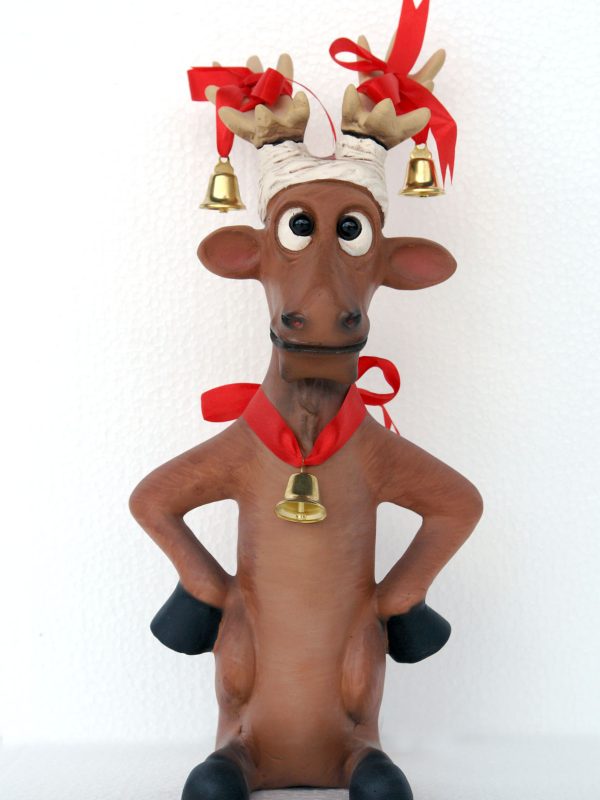 Funny Reindeer Standing (1 Ft.)