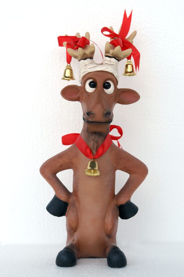 Funny Reindeer Standing (1 Ft.)