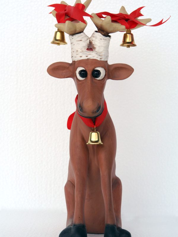Funny Reindeer Sitting (1 Ft.)