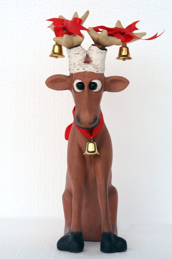 Funny Reindeer Sitting (1 Ft.)