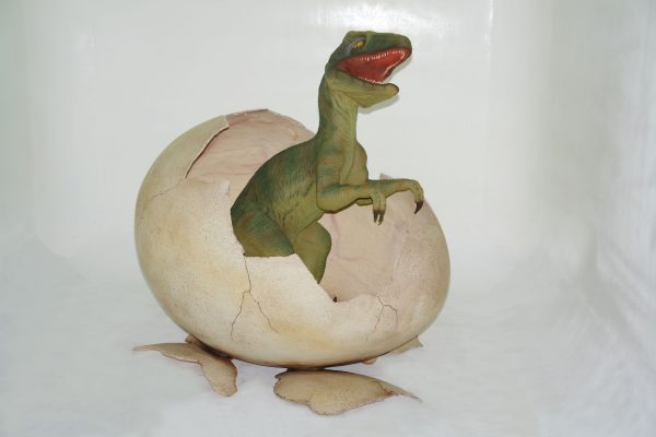 DINO EGG WITH BABY T-REX