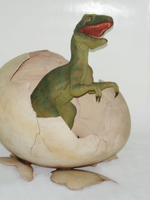 DINO EGG WITH BABY T-REX
