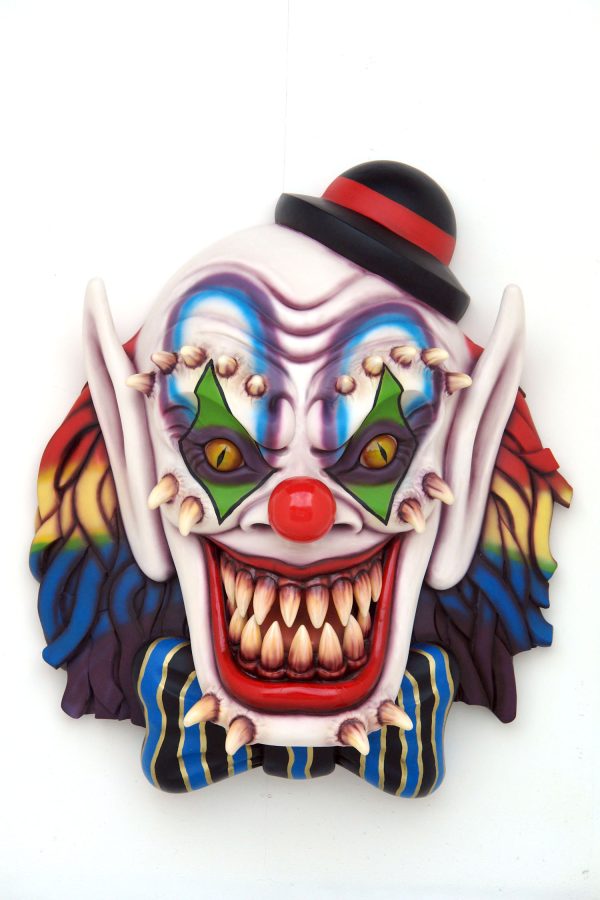 SCARY CLOWN WALL DECOR