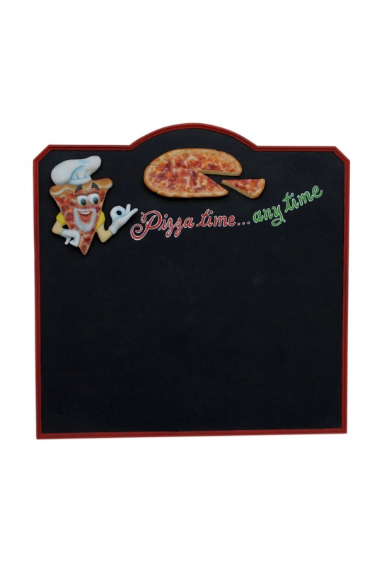 PIZZA ADV. PIZZA TIME ANYTIME SIGN