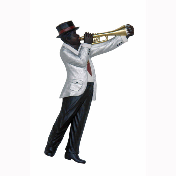 JAZZ BAND (TRUMPHET PLAYER) WALL D