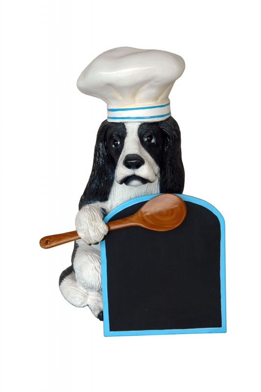 DOG CHEF WITH LADLE